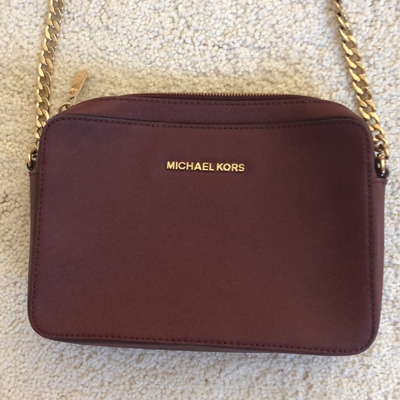 Michael Kors  jet set east west Saffiano leather crossbody bag - Picture 2 of 15